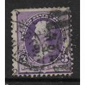 USA 1894 3c VIOLET JACKSON SG 255 FINE USED