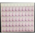 777, MNH 3¢ Rhode Island Sheet of 50 Postage St...