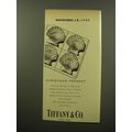 1959 Tiffany & Co. Ashtrays Advertisement - Christmas present