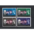Grenada.Churchill Commemoration set of 4.Mounte...