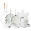 SENSARTE 24 Piece Pots and Pans Set, Nonstick D...