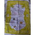 Italian Dessert Recipe Cotton Tea Towel 100% Co...