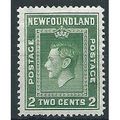 Newfoundland 1938 SG265 2c Green Mounted Mint ....