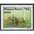 Hungary Mi 3343 A: 40 f. muticoloured Steam Loc...