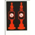 Advertising NO SMOKING Postcard