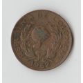 COLOMBIA COIN - V CENTAVOS 1962/VF