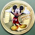 Mickey Mouse. Challenge Coin. 1.50". 89b.