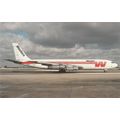 Western Boeing B707 347C Aircraft Postcard (A21...