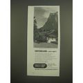 1947 Swiss National Tourist Office Ad - Switzer...