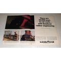 1964 2-pg Goodyear Rubber Products Ad - Ways to Cut Costs