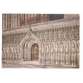 YORK MINSTER, CHOIR SCREEN unused vintage postc...