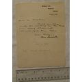 1928 letter Clara Leicester, Rilshaw Lane, Wins...