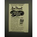 1951 Bon Vivant Lobster a la Newburg Ad - Gourmet's delight