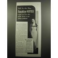 1933 Equalizer Kotex Sanitary Pad Ad - Ask for ...