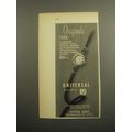 1960 Universal Geneve Watch Ad - Originale Tiara