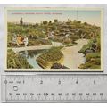 1943 postcard Skegness, Watefall Gardens, South...
