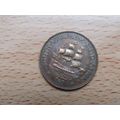 South Africa 1945 1/2d HalfPenny Coin