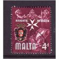 MALTA 1965 4d KNIGHTS OF MALTA SG 336 FINE USED#4
