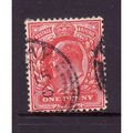 GREAT BRITAIN 1902 SG 219 1d SCARLET FINE USED