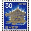 JAPAN, Golden Temple, Chusonji Hiraizumi, blue ...