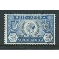 south africa stamps sg67 sg 67 3d blue cds silv...