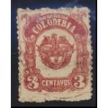 Colombia Stamp Scott #358, Used