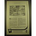 1924 Baird and Warner Ad - Travel