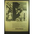 1964 British Railways Ad - Lunchtime Time for Lunch