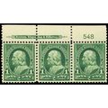 279, Mint NH PL# Strip of Three Stamps CV $85+ ...