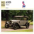 Collectors Club card. Classic Cars. Austin Twelve