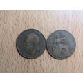 GB 1924 George V Half PennyCoin