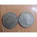 GB 1962 Elizabeth II Florin 2/- Two Shillings Coin