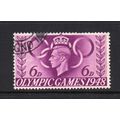 George VI - 1948 - 6d Olympic Games (sg497) Used