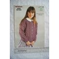 1989 Patons 3989 easy knit cardigan, DK, 56-86 ...