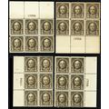 551, Mint Set of Four Matched Plate Blocks SCV ...