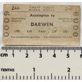 1961 British Transport Comm. ticket 2nd special...