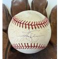 Greg Swindell Signed Autographed Game Used Offi...