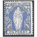 Virgin Islands 1899 SG45 2 1/2d Ultramarine Mou...