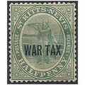St Kitts Nevis 1916 SG21 1/2d Dull Blue-Green W...