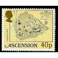 Ascension 1981 Maps 40p Campbell 1819 Unmounted...