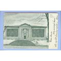New York Utica Library Black & White Photo Type...