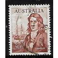 AUSTRALIA 1966 50c RED BROWN DAMPIER AND ROEBUC...