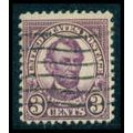 Used 635 3c Abraham Lincoln Barely Clears M10014