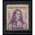 724 3c William Penn Average MNG K1562