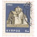 Cyprus 1966 - SG284 5m. Church of St. James, Tr...