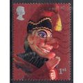 GB 2001 Punch & Judy - Punch diecut s/a 1st Used