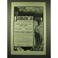 1902 United Fruit Company Ad - Jamaica the Gem ...