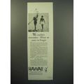 1933 Hawaii Tourism Ad - We Came To Forget - Surfer