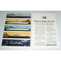 1956 Italian Line Cruise Ship Ad - Sail on Finest