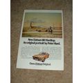 1973 Datsun 610 Hardtop Car Ad, Peter Hurd NICE!!